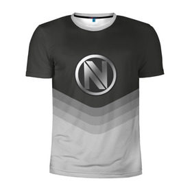 Мужская футболка 3D спортивная с принтом EnVyUs Uniform в Рязани, 100% полиэстер с улучшенными характеристиками | приталенный силуэт, круглая горловина, широкие плечи, сужается к линии бедра | 