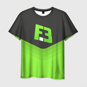 Мужская футболка 3D с принтом FlipSid3 Uniform в Рязани, 100% полиэфир | прямой крой, круглый вырез горловины, длина до линии бедер | counter strike | cs go | flipside | swat | terrorist | контр страйк | кс го | спецназ | флипсайд