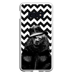 Чехол для Samsung S10E с принтом Mr Bear в Рязани, Силикон | Область печати: задняя сторона чехла, без боковых панелей | bear | beast | mister | roar | swag | зверь | медведь | мистер | свэг