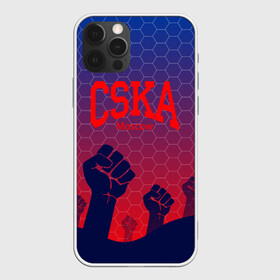 Чехол для iPhone 12 Pro с принтом CSKA Msk в Рязани, силикон | область печати: задняя сторона чехла, без боковых панелей | moscow | москва | цска