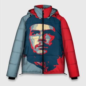 Мужская зимняя куртка 3D с принтом Che Guevara в Рязани, верх — 100% полиэстер; подкладка — 100% полиэстер; утеплитель — 100% полиэстер | длина ниже бедра, свободный силуэт Оверсайз. Есть воротник-стойка, отстегивающийся капюшон и ветрозащитная планка. 

Боковые карманы с листочкой на кнопках и внутренний карман на молнии. | Тематика изображения на принте: че гевара