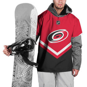 Накидка на куртку 3D с принтом Carolina Hurricanes в Рязани, 100% полиэстер |  | america | canada | hockey | nhl | usa | америка | канада | каролина | лед | нхл | сша | харрикейнз | хоккей