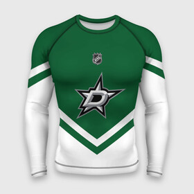 Мужской рашгард 3D с принтом Dallas Stars в Рязани,  |  | america | canada | hockey | nhl | usa | америка | даллас | канада | лед | нхл | старз | сша | хоккей