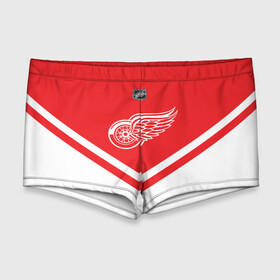 Мужские купальные плавки 3D с принтом Detroit Red Wings в Рязани, Полиэстер 85%, Спандекс 15% |  | america | canada | hockey | nhl | usa | америка | детройт | канада | лед | нхл | ред | сша | уингз | хоккей