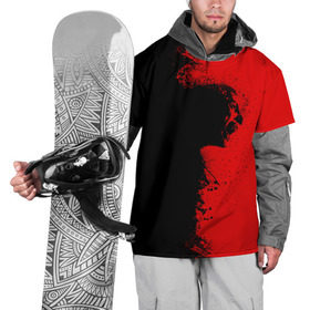 Накидка на куртку 3D с принтом Blood Rage в Рязани, 100% полиэстер |  | blood | dark | killer | monster | zombie | зомби | кровь | монстр | нечисть