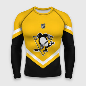 Мужской рашгард 3D с принтом Pittsburgh Penguins в Рязани,  |  | america | canada | hockey | nhl | usa | америка | канада | лед | нхл | пингвинз | питтсбург | сша | хоккей