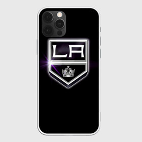 Чехол для iPhone 12 Pro с принтом Los Angeles Kings в Рязани, силикон | область печати: задняя сторона чехла, без боковых панелей | hockey | kings | los angeles | nhl | корона | нхл | хоккеист | хоккей