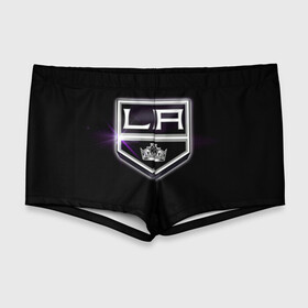 Мужские купальные плавки 3D с принтом Los Angeles Kings в Рязани, Полиэстер 85%, Спандекс 15% |  | hockey | kings | los angeles | nhl | корона | нхл | хоккеист | хоккей