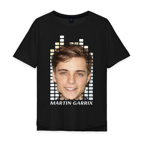 Мужская футболка хлопок Oversize с принтом EQ - Martin Garrix в Рязани, 100% хлопок | свободный крой, круглый ворот, “спинка” длиннее передней части | animals | beatport | club | dj | edm | electro | eq | house | martin garrix | music | production | radio | spinnin | techno | top | trance | дискотека | звезда | клуб | музыка | музыкант | продюссер | радио | фестиваль | эквалайзер