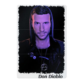 Магнитный плакат 2Х3 с принтом Don Diablo в Рязани, Полимерный материал с магнитным слоем | 6 деталей размером 9*9 см | beatport | club | dj | don diablo | edm | electro | house | musical freedom | production | radio | retro style | spinnin | techno | top | trance | клуб | радио | трещины | царапины