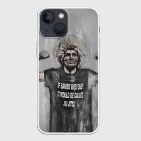 Чехол для iPhone 13 mini с принтом Хабиб в Рязани,  |  | khabib | nurmagomedov | ufc | нурмагомедов | хабиб