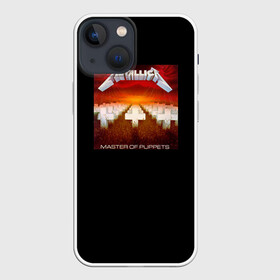 Чехол для iPhone 13 mini с принтом Metallica 2 в Рязани,  |  | hetfield | master | metallica | mustaine | newsted | puppets | trujillo | ulrich | мастейн | металика | металл | металлика | ньюстед | рок | трухильо | ульрих | хэтфилд