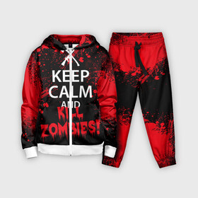 Детский костюм 3D с принтом Keep Calm  Kill Zombies в Рязани,  |  | bone | carl | rick | skelet | skull | walking dead | zombie | граймс | зомби | карл | нежить | нечисть | рик | скелет | ходячие мертвецы | череп