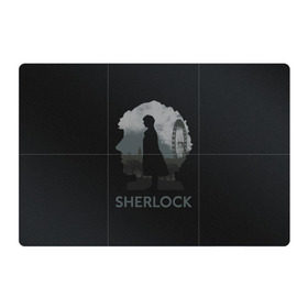 Магнитный плакат 3Х2 с принтом Sherlock World в Рязани, Полимерный материал с магнитным слоем | 6 деталей размером 9*9 см | doctor | holmes | холмс | шерлок