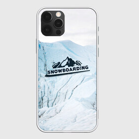 Чехол для iPhone 12 Pro Max с принтом Snowboarding в Рязани, Силикон |  | extreme | snowboarding | sport | winter | горы | движение | приключения | снег | сноуборд | спорт | экстрим