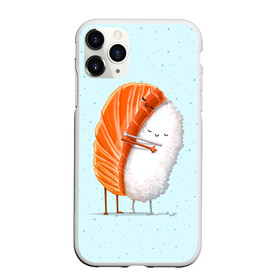 Чехол для iPhone 11 Pro матовый с принтом Суши друзья в Рязани, Силикон |  | china | eat | fish | food | japan | sushi | лосось | прикол | рис | ролл | рыба | суши