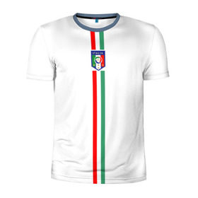 Мужская футболка 3D спортивная с принтом Сборная Италии в Рязани, 100% полиэстер с улучшенными характеристиками | приталенный силуэт, круглая горловина, широкие плечи, сужается к линии бедра | Тематика изображения на принте: italy | италия