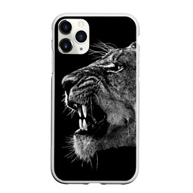 Чехол для iPhone 11 Pro матовый с принтом Львица в Рязани, Силикон |  | animal | fangs | head | lion | lioness | predator | teeth | wild | голова | дикая | животное | клыки | лев | львица | оскал | хищник