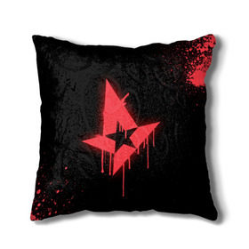 Подушка 3D с принтом cs:go - Astralis (Black collection) в Рязани, наволочка – 100% полиэстер, наполнитель – холлофайбер (легкий наполнитель, не вызывает аллергию). | состоит из подушки и наволочки. Наволочка на молнии, легко снимается для стирки | Тематика изображения на принте: 0x000000123 | astralis | cs | csgo | астралис | кс | ксго