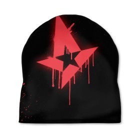 Шапка 3D с принтом cs:go - Astralis (Black collection) в Рязани, 100% полиэстер | универсальный размер, печать по всей поверхности изделия | 0x000000123 | astralis | cs | csgo | астралис | кс | ксго