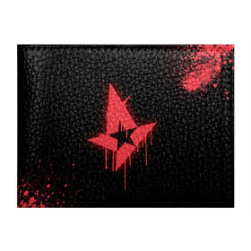 Обложка для студенческого билета с принтом cs:go - Astralis (Black collection) в Рязани, натуральная кожа | Размер: 11*8 см; Печать на всей внешней стороне | 0x000000123 | astralis | cs | csgo | астралис | кс | ксго