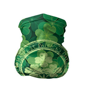 Бандана-труба 3D с принтом Ireland, Happy St. Patrick`s Day в Рязани, 100% полиэстер, ткань с особыми свойствами — Activecool | плотность 150‒180 г/м2; хорошо тянется, но сохраняет форму | background | clover | four | green | happy st. patricks day | holiday | ireland | leaf | petal | plant | print | зеленый | ирландия | клевер | лепесток | лист | печать | праздник | растение | счастливого святого патрика | фон | четыре
