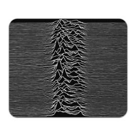 Коврик прямоугольный с принтом Joy Division. Unknown Pleasures в Рязани, натуральный каучук | размер 230 х 185 мм; запечатка лицевой стороны | Тематика изображения на принте: joy division | альбом | волны | горы | линии | обложка | панк | рок