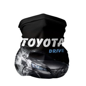 Бандана-труба 3D с принтом Toyota Drive в Рязани, 100% полиэстер, ткань с особыми свойствами — Activecool | плотность 150‒180 г/м2; хорошо тянется, но сохраняет форму | crown | toyota | авто | автомобиль | краун | машина | тачка | тойота