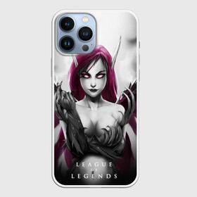 Чехол для iPhone 13 Pro Max с принтом Cute Demon в Рязани,  |  | Тематика изображения на принте: league of legends | lol | morgana | лига легенд | лол | моргана