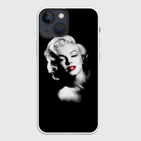 Чехол для iPhone 13 mini с принтом Мэрилин Монро в Рязани,  |  | marilyn monroe | актриса | блондинка | губы | звезда | кино | певица