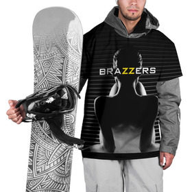 Накидка на куртку 3D с принтом Brazzers в Рязани, 100% полиэстер |  | brazzers