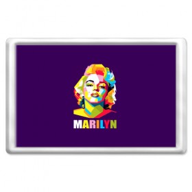 Магнит 45*70 с принтом Marilyn Monroe в Рязани, Пластик | Размер: 78*52 мм; Размер печати: 70*45 | marilyn monroe | актриса | звезда | кино | мэрилин монро | певица