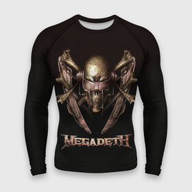 Мужской рашгард 3D с принтом Megadeth 3 в Рязани,  |  | megadeth | дирк вербурен | дэвид эллефсон | дэйв мастейн | кико лоурейро | мегадэт