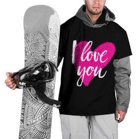 Накидка на куртку 3D с принтом Valentine`s Day, I Iove you в Рязани, 100% полиэстер |  | 14 | february | heart | holiday | i love you | valentines day | день святого валентина | праздник | сердце | февраль | я люблю тебя