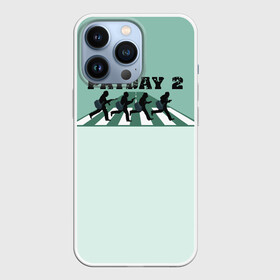 Чехол для iPhone 13 Pro с принтом Payday 2 в Рязани,  |  | Тематика изображения на принте: game | payday | payday 2 | игра | игрок | компьютерные игры | маски