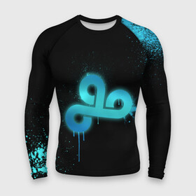 Мужской рашгард 3D с принтом cs:go   Cloud 9 (Black collection) в Рязани,  |  | cloud9 | cs | csgo | го | кс