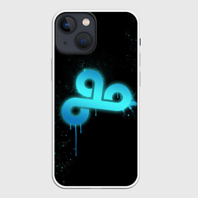 Чехол для iPhone 13 mini с принтом cs:go   Cloud 9 (Black collection) в Рязани,  |  | Тематика изображения на принте: cloud9 | cs | csgo | го | кс