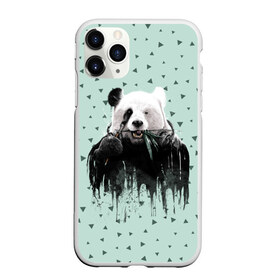 Чехол для iPhone 11 Pro матовый с принтом Панда-художник в Рязани, Силикон |  | animal | art | artist | bear | beast | design | panda | style | арт | дизайн | животное | зверь | кисть | краски | медведь | панда | стиль | художник