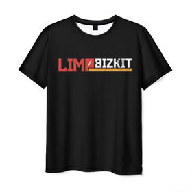 Мужская футболка 3D с принтом Limp Bizkit в Рязани, 100% полиэфир | прямой крой, круглый вырез горловины, длина до линии бедер | fred durst | limp bizkit | лим бискит | фред дерст