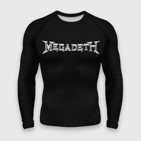 Мужской рашгард 3D с принтом Deth в Рязани,  |  | megadeth | мегадес