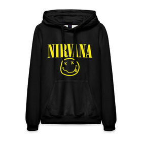 Мужская толстовка 3D с принтом Nirvana в Рязани, 100% полиэстер | двухслойный капюшон со шнурком для регулировки, мягкие манжеты на рукавах и по низу толстовки, спереди карман-кенгуру с мягким внутренним слоем. | Тематика изображения на принте: curt | nirvana | кобейн | курт | нирвана