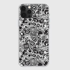 Чехол для iPhone 12 Pro с принтом Стикербомбинг в Рязани, силикон | область печати: задняя сторона чехла, без боковых панелей | граффити | скейт | хипстер