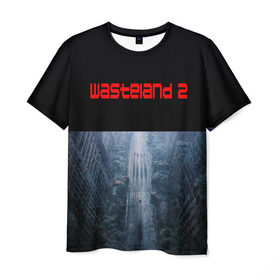 Мужская футболка 3D с принтом Wasteland 2 в Рязани, 100% полиэфир | прямой крой, круглый вырез горловины, длина до линии бедер | 