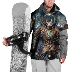 Накидка на куртку 3D с принтом Фэнтези в Рязани, 100% полиэстер |  | Тематика изображения на принте: armor | fantasy | gun | lights | shield | smoke | sword | warrior | воин | дым | латы | меч | огни | оружие | фэнтези | щит
