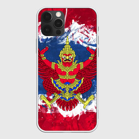 Чехол для iPhone 12 Pro Max с принтом Таиланд в Рязани, Силикон |  | flag | garuda | thailand | гаруда | таиланд | флаг