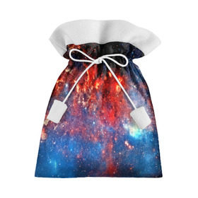 Подарочный 3D мешок с принтом Млечный путь в Рязани, 100% полиэстер | Размер: 29*39 см | Тематика изображения на принте: nebula | звезды | созвездие | туманность
