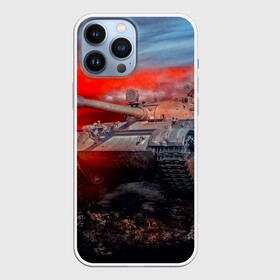 Чехол для iPhone 13 Pro Max с принтом Tank в Рязани,  |  | Тематика изображения на принте: 3d | 9 мая | война | огонь | победа | танк | танкист | техника