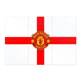 Магнитный плакат 3Х2 с принтом Manchester united в Рязани, Полимерный материал с магнитным слоем | 6 деталей размером 9*9 см | Тематика изображения на принте: 3д | fc | manchester united | mu | англия | британия | игра | канониры | красные дьяволы | лондон | манчестер | мю | флаг | флаг британии | футбол | эмблема