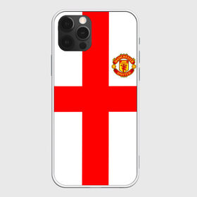 Чехол для iPhone 12 Pro Max с принтом Manchester united в Рязани, Силикон |  | Тематика изображения на принте: 3d | 3д | fc | manchester united | mu | англия | британия | игра | канониры | красные дьяволы | лондон | манчестер | мю | флаг | флаг британии | футбол | эмблема