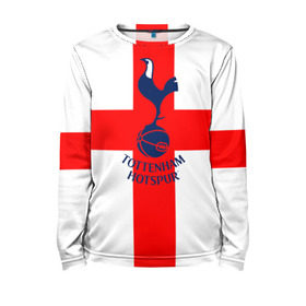 Детский лонгслив 3D с принтом Tottenham в Рязани, 100% полиэстер | длинные рукава, круглый вырез горловины, полуприлегающий силуэт
 | 3d | english | fc | football | new | tottenham | tottenham hotspur | англия | британия | логотип | лондон | новые | популярные | прикольные | тоттенхэм | тоттенхэм хотспур | фк | флаг | футбол | футбольный клуб